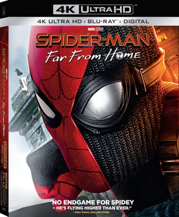 Locandina italiana DVD e BLU RAY Spider-Man: Far from Home 